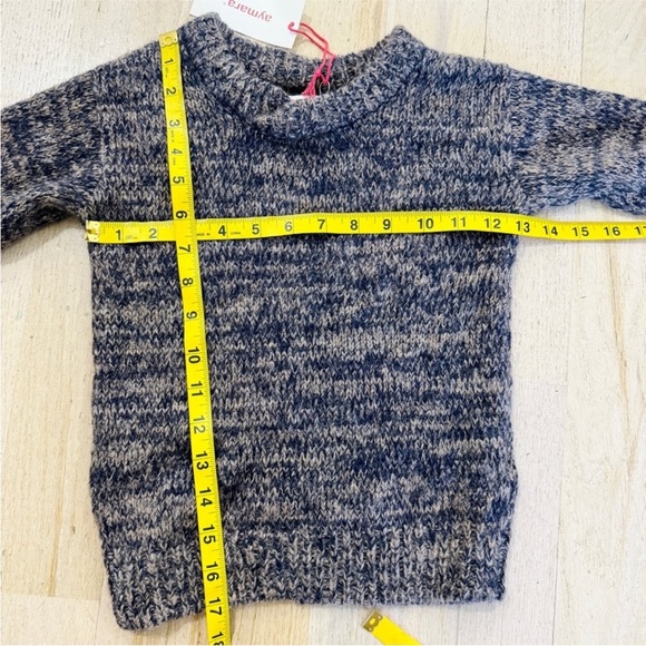 Aymara baby alpaca blend kids Cozy Knit Sweater NWT - Picture 10 of 10